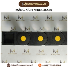 Dây xích nhựa - Máng xích nhựa luồn dây điện máy CNC
