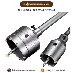 Mũi khoan lỗ tường bê tông
