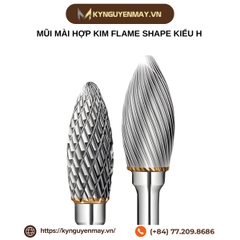 Mũi mài hợp kim flame shape kiểu H
