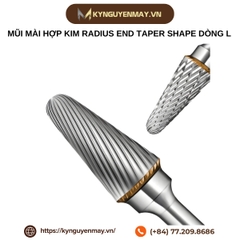 Mũi mài hợp kim radius end taper shape dòng L