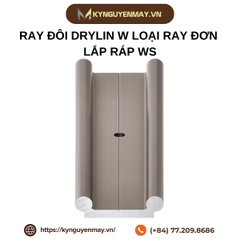 Ray đôi Drylin W loại ray đơn lắp ráp WS