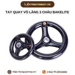 Tay quay vô lăng 3 chấu Bakelite