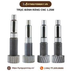 Trục bánh răng CNC modun 1.25m