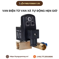 Van điện từ van xả tự động hẹn giờ