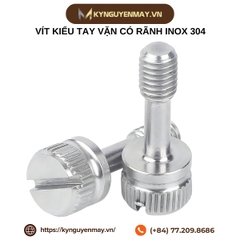 Vít kiểu tay vặn có rãnh inox 304