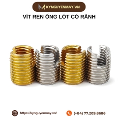 Vít ren ống lót có rãnh