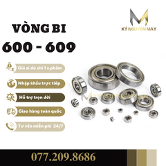 Vòng Bi Nhỏ 600 - 609