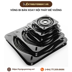 Vòng bi bàn xoay nội thất đế vuông