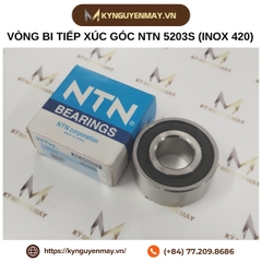 Vòng bi tiếp xúc góc 2 dãy NTN 5203S
