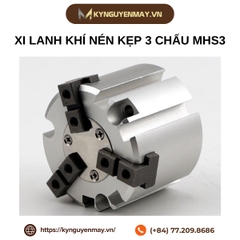 Xi lanh khí nén kẹp 3 chấu MHS3 16D, 20D, 25D, 32D, 40D, 50D, 63D