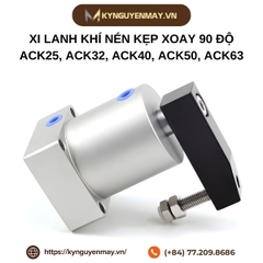 Xi lanh khí nén kẹp xoay 90 Độ ACK25, ACK32, ACK40, ACK50, ACK63