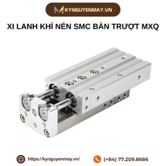 Xi lanh khí SMC bàn trượt MXQ6, MXQ8, MXQ12, MXQ16, MXQ20, MXQ25