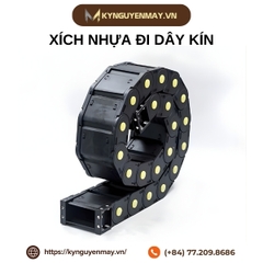 Xích nhựa đi dây kín