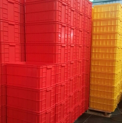 Thùng nhựa đặc HA025 - Kích thước: 610 x 420 x 100