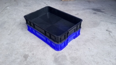 Thùng nhựa đặc HA025 - Kích thước: 610 x 420 x 100
