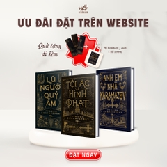 [ĐẶT TRƯỚC] Combo 3 cuốn Tội ác và hình phạt + Lũ người quỷ ám + Anh em nhà Karamazov