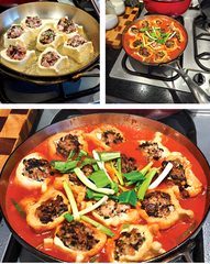 (Bản có chữ ký các tác giả) Những món ăn nuôi ta lớn - Nấu lại các món ăn đã, đang và có thể sẽ thất truyền của ông bà, cha mẹ