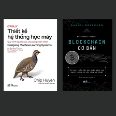 Combo Sách Công Nghệ: Thiết Kế Hệ Thống Học Máy và Blockchain Cơ Bản