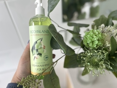 Nước rửa bát đậm đặc Eco Island nhập khẩu ÚC, hương Kakadu Plum, Mềm mại, sạch bay dầu mỡ và bảo vệ môi trường, Dung tích 500ml