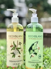 Nước rửa bát đậm đặc Eco Island nhập khẩu ÚC, hương Lemon Myrtle , Mềm mại, sạch bay dầu mỡ và bảo vệ môi trường, Dung tích 500ml