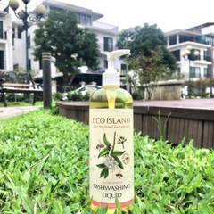Nước rửa bát đậm đặc Eco Island nhập khẩu ÚC, hương Lemon Myrtle , Mềm mại, sạch bay dầu mỡ và bảo vệ môi trường, Dung tích 500ml