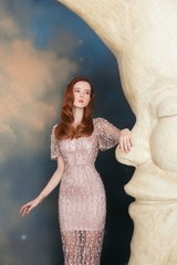 Crystal Italian Lace Silk