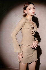 Top and skirt set