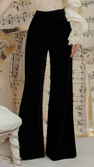 Black Velvet Pant FW24