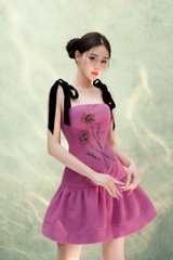 LOVE Dress with Flowers SS 2024