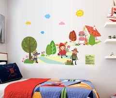 DC42 - LITTLE RED RIDING HOOD (Kích thước khổ giấy: 60*90cm)