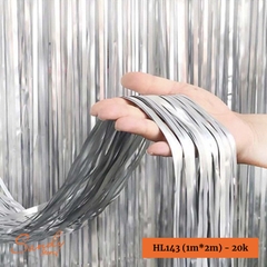 HL143 - Rèm Tua Rua Bạc (1m*2m)