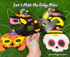 HL361 - Set 5 Mặt Nạ Giấy Màu