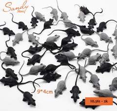 HL381 - Chuột Đen/Xám Nhỏ