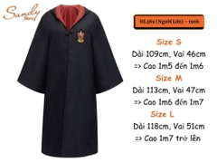 HL899 - Áo Choàng Harry Potter Người Lớn