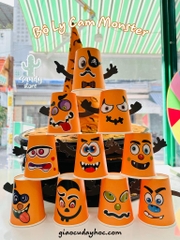 HL554 - Bộ Ly Cam Monster (Art-Craft)