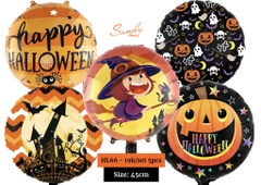HL66 - Set 5 Bóng Nhôm Icon Halloween
