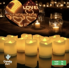 N29 - Led Nến Kiểu (4,5cm - Vỏ Đỏ)