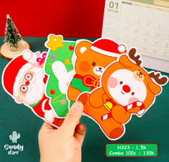 N323 - Thiệp Gấp Noel