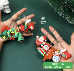 N205 - Móc Khoá Noel 3D