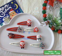 N270 - Kẹp Tóc Icon Noel