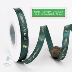 N315a - Ruy Băng Kiểu 1cm (cuộn 23m)