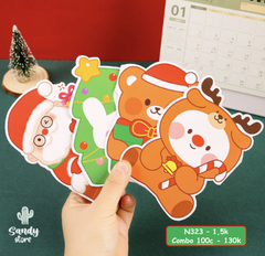 N323 - Thiệp Gấp Noel