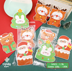 N323 - Thiệp Gấp Noel