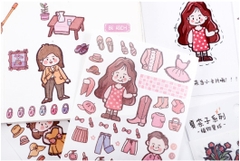 👧👧👧 STICKER BÉ GÁI HÀN QUỐC 👧👧👧