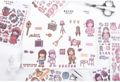 👧👧👧 STICKER BÉ GÁI HÀN QUỐC 👧👧👧