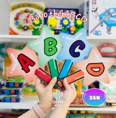 Bộ 10 thẻ ABCD