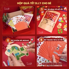 Set quà tết đồ chơi thủ công DIY cho bé 2026