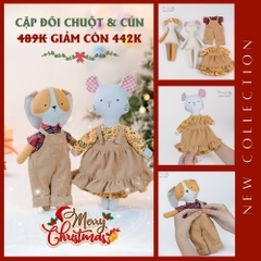 Combo cặp đôi Chuột và Cún