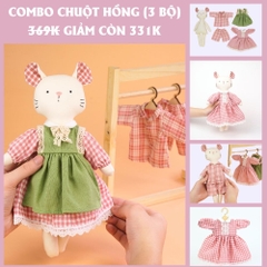 Combo Chuột Hồng (3 bộ)