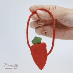 Phụ kiện túi cà rốt cho thú bông
